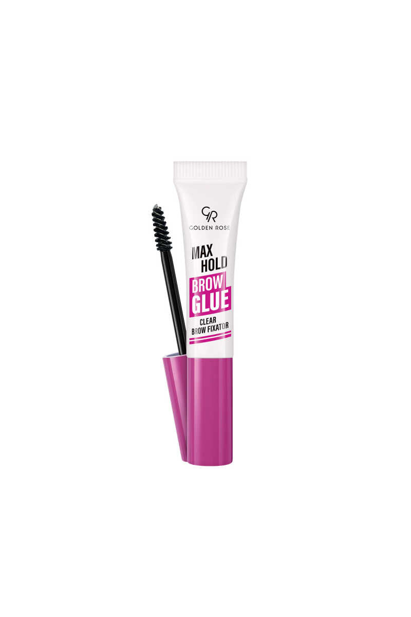 Max Hold Brow Glue – Gel fijador transparente para cejas.