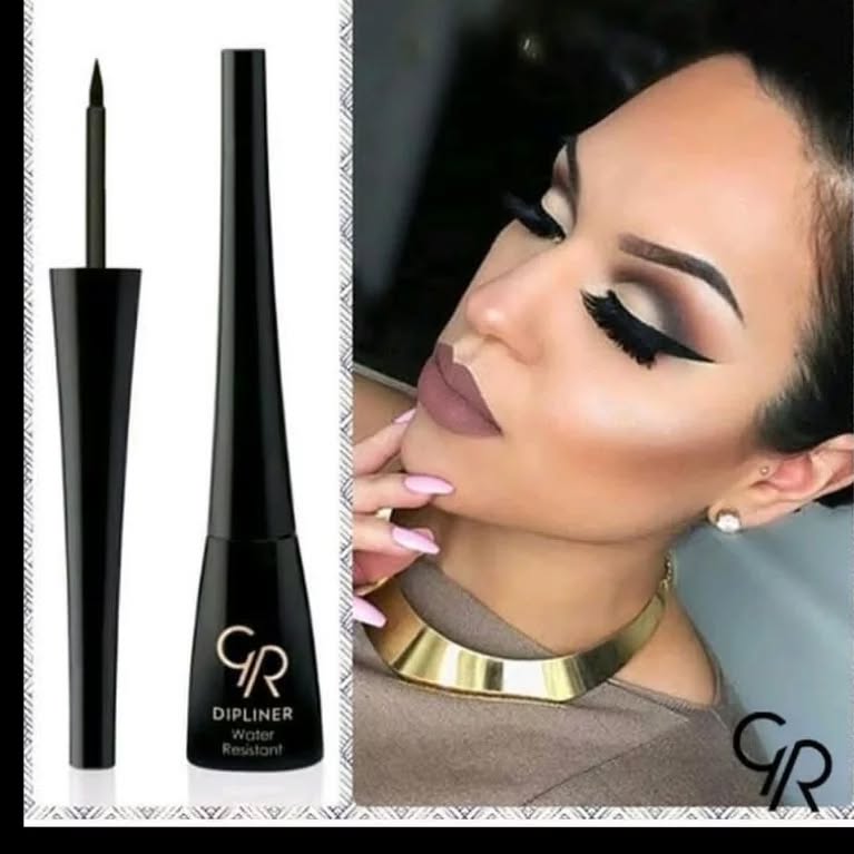 Dipliner - Eyeliner líquido negro de secado rápido