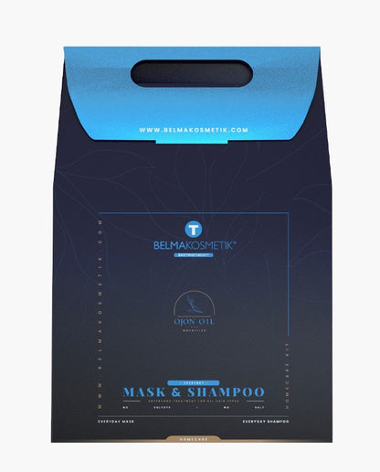 Belma kosmetik-Macadàmia Home Care Kit 500+500 ml-Box de manteniment per a casa.