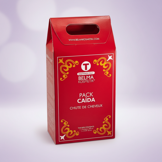 Belma kosmetik- Box stop-caida : Hair care shampoo,champú caida + Tratamiento intensivo,stop hair care 1