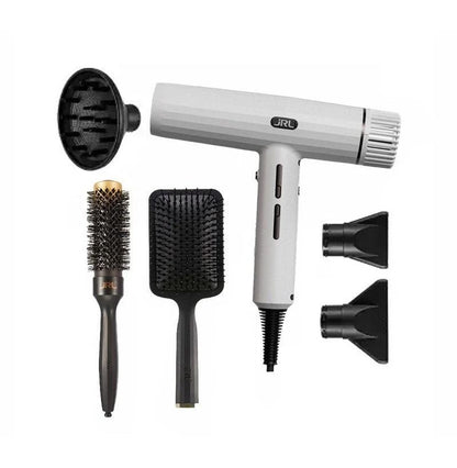 JRL Pack Secador de Pelo JRL Forte Pro Brushless con 2 Cepillos