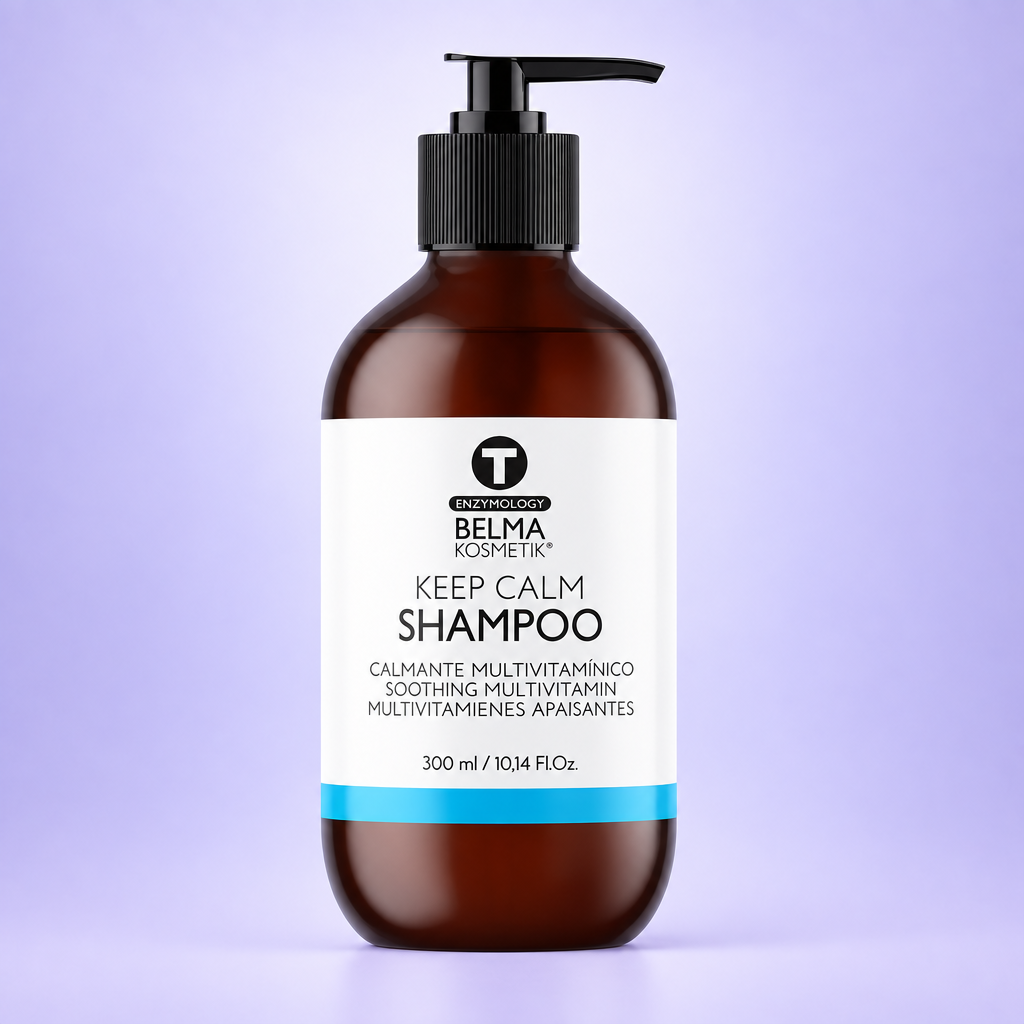 Belma kosmetik-Keep Calm Shampoo-Calmat vitaminic en xampú