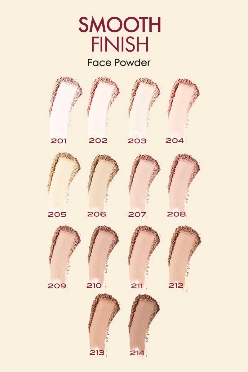 Smooth Finish Face Powder - Polvos faciales compactos