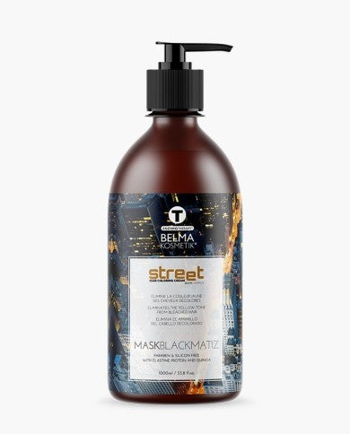 Belma Kosmetik Street Color Mask Black Matiz 1000ml