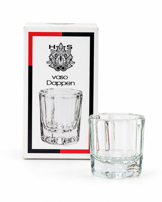 Vaso Dappen de vidrio HS para mezclar henna