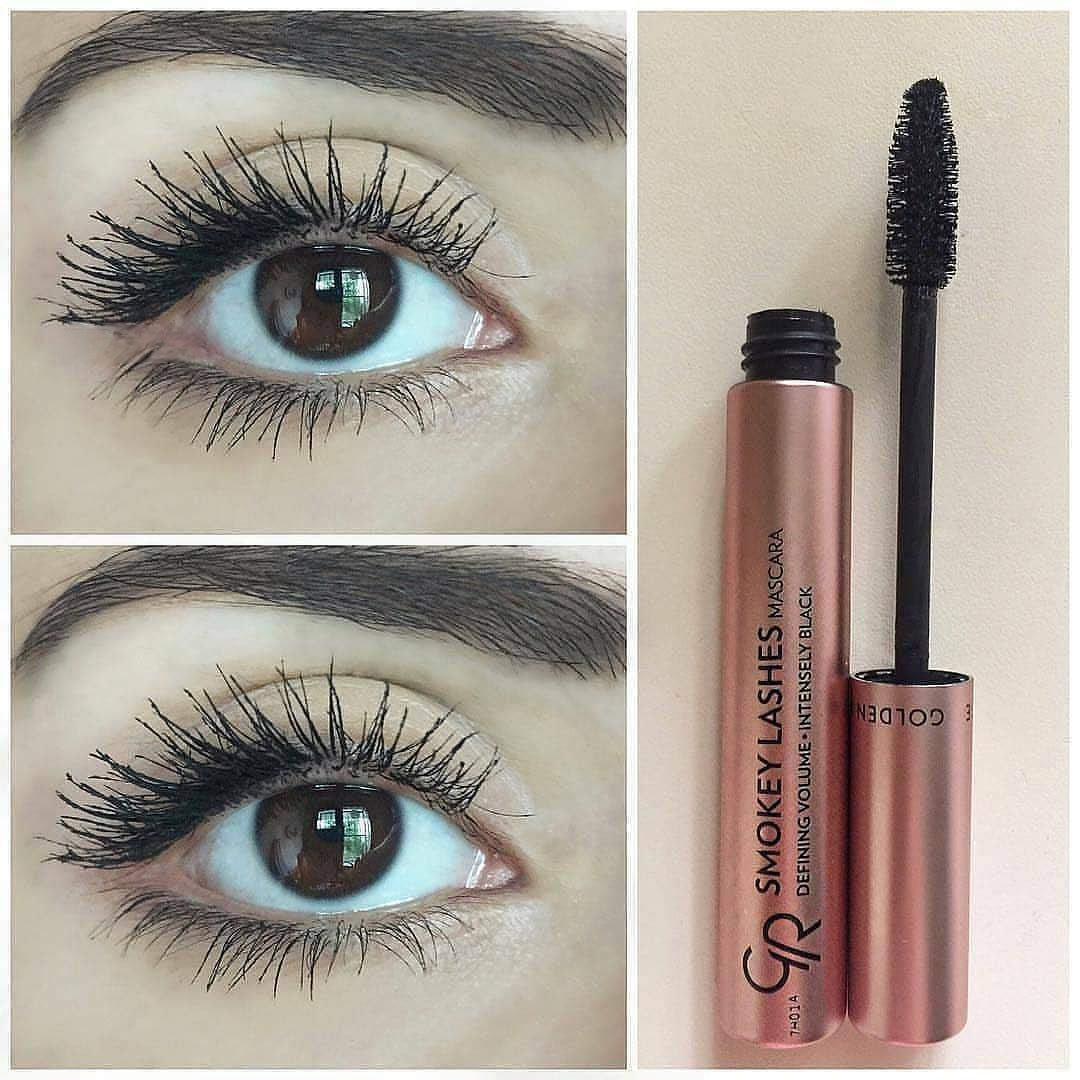 Smokey Lashes Mascara - Máscara de pestañas negro intenso y volumen